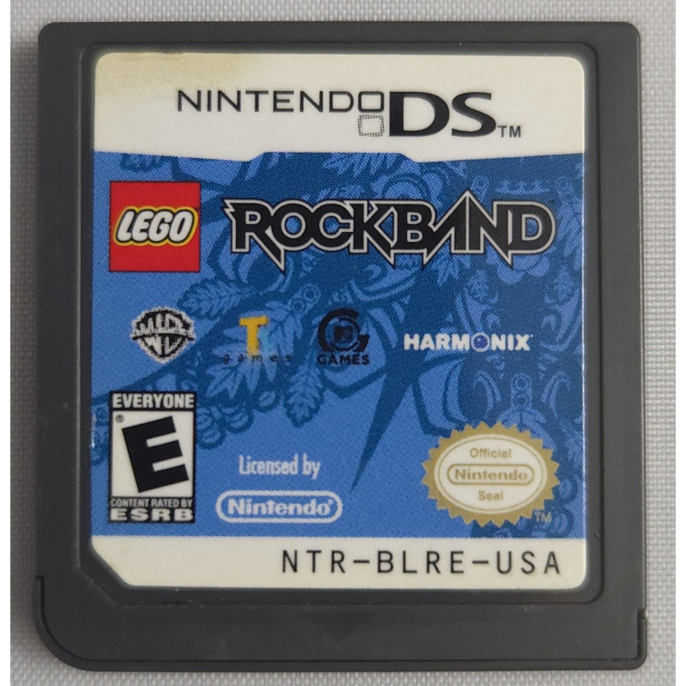 LEGO Rock Band (2009) - Nintendo DS Game Cartridge - Tested & Working
